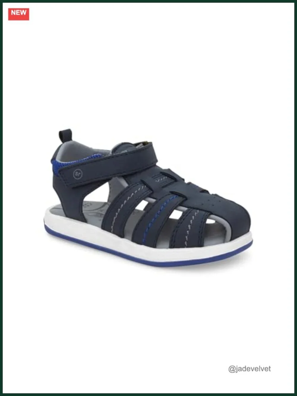Boys Fisherman Sandals with Memory Foam Footbed